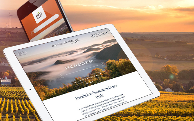 New platform for wine and tourism marketing of pfalz.de