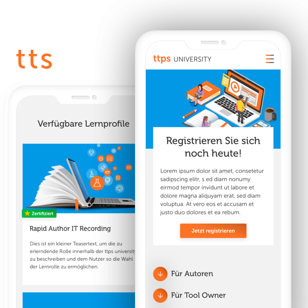 E-Learning-Plattform ttps University E-Learning-Plattform ttps University