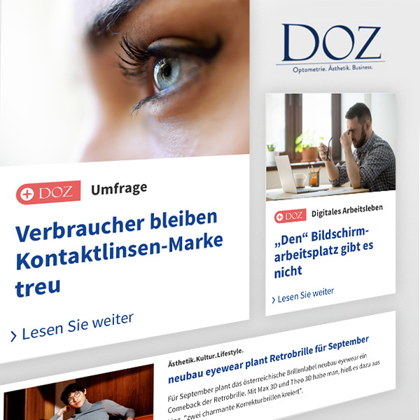 Website DOZ Verlag Website DOZ Verlag