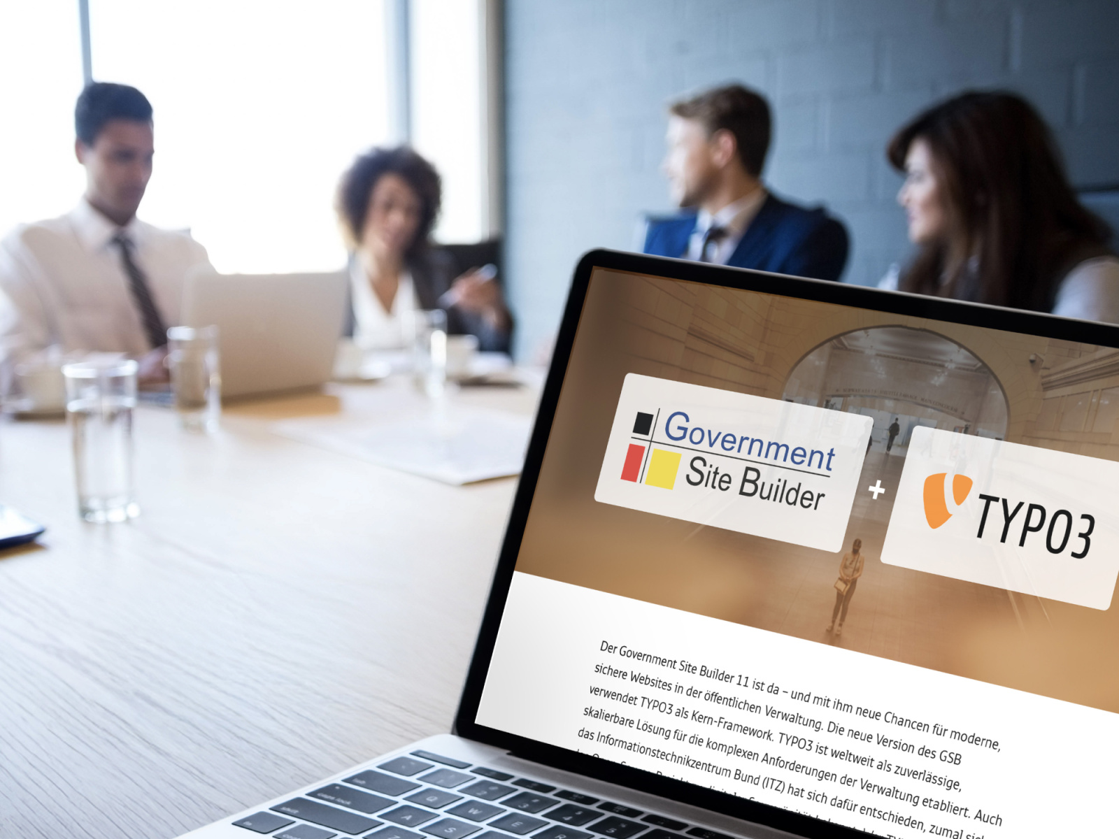 Government Site Builder 11 mit TYPO3 für Behörden und Kommunen