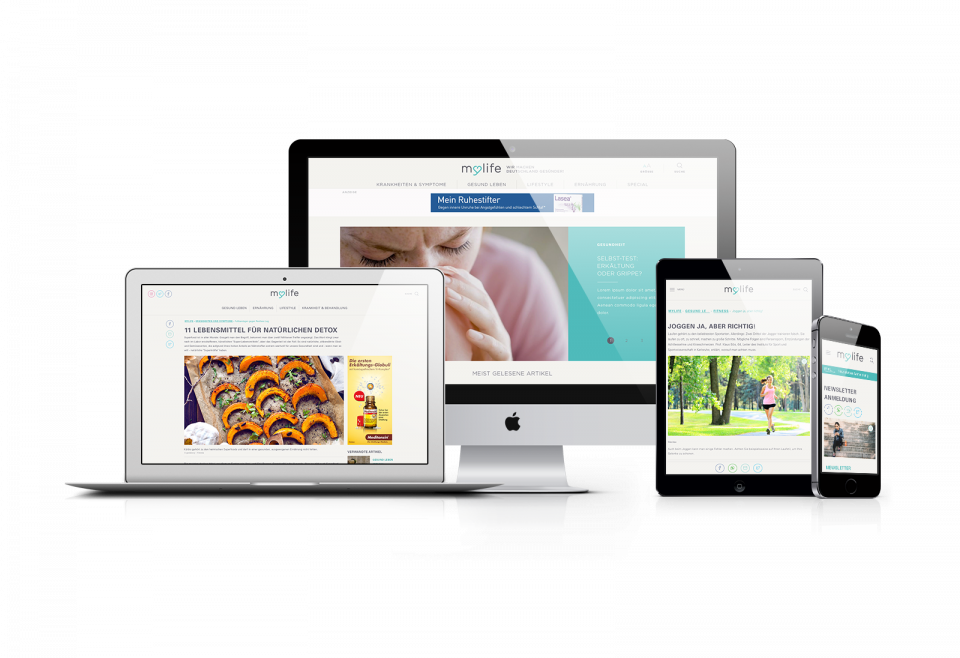 Mylife.de Der Webauftritt von mylife.de