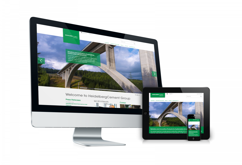 Webplattform Heidelberg Cement Webplattform Heidelberg Cement