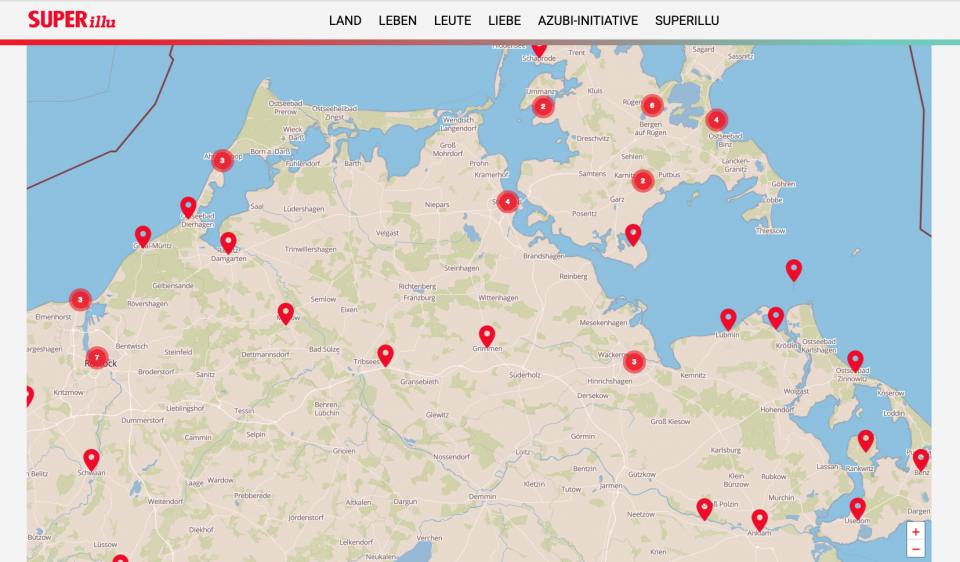 maply individuelle Karte SuperIllu