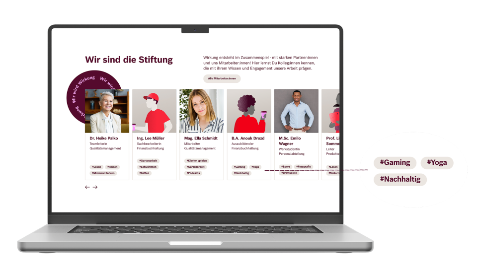 Intranet der Robert Bosch Stiftung