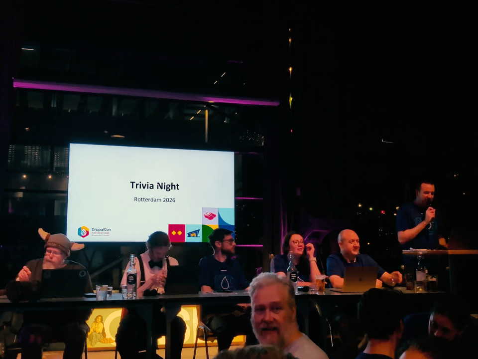Trivia Night bei der DrupalCon 2026