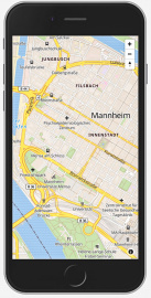 Kartenbeispiel Style OSM Mobile Basic