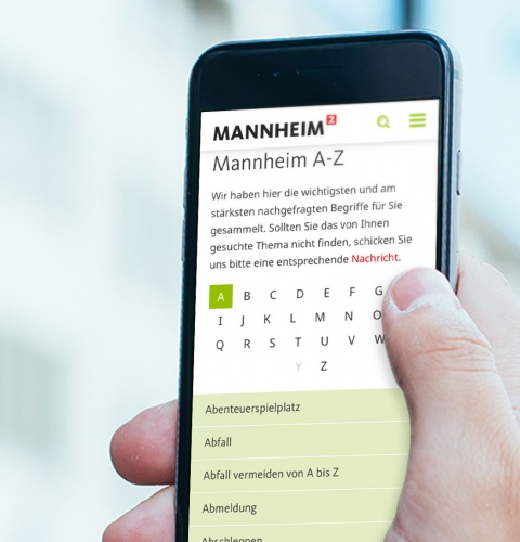 Mannheim auch mobil von A-Z Mannheim auch mobil von A-Z