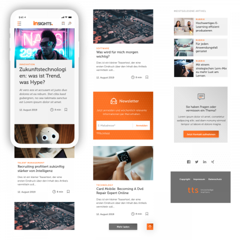 "insights" - das Online-Magazin von tts