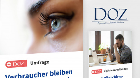 Website of DOZ Verlag 
