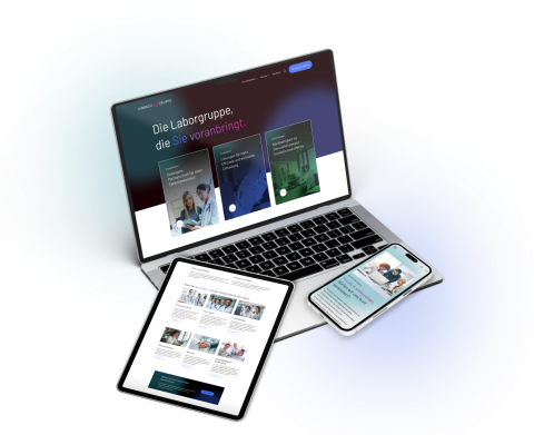 Corporate Website der Laborgruppe Limbach