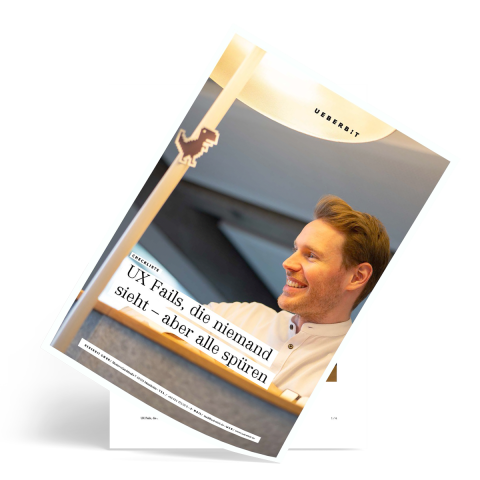 Download einer Checklist zu UX Fails die alle spüren aber niemand sieht